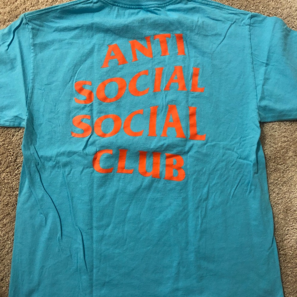 Anti social social club smile Tee